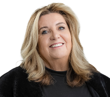 A headshot image of Principal Curator Sharon Marcello.